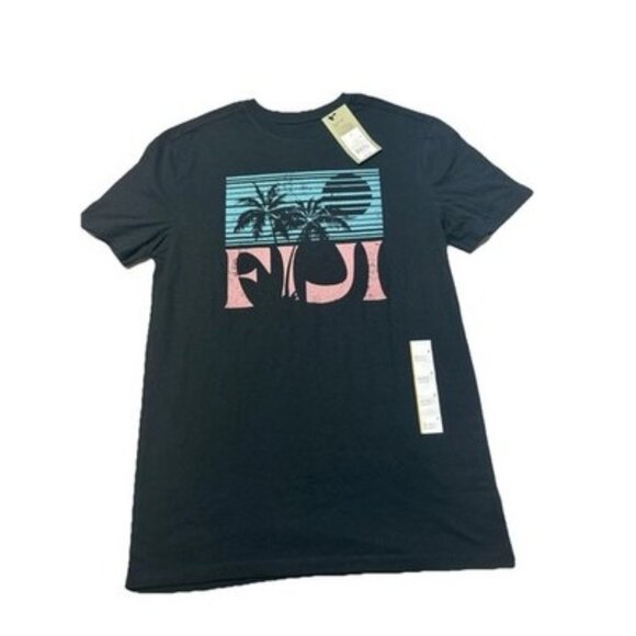 Other - Short Sleeve Crewneck Graphic T-Shirt - Goodfellow & Co Black Fiji Size S Mens